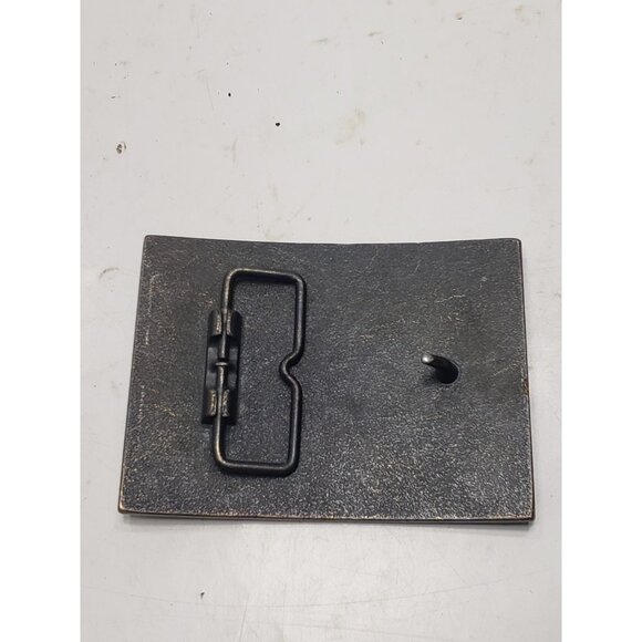 Vintage Stamped Solid Brass Tiffany Foundry Coca-Cola Topless Lady Belt Buckle - Picture 5 of 9